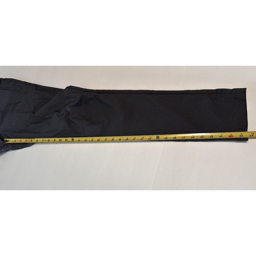 Lululemon Commute Pants Size 30 Men Gray Striped Golf Chino Stretch Athletic ABC - Picture 15 of 16